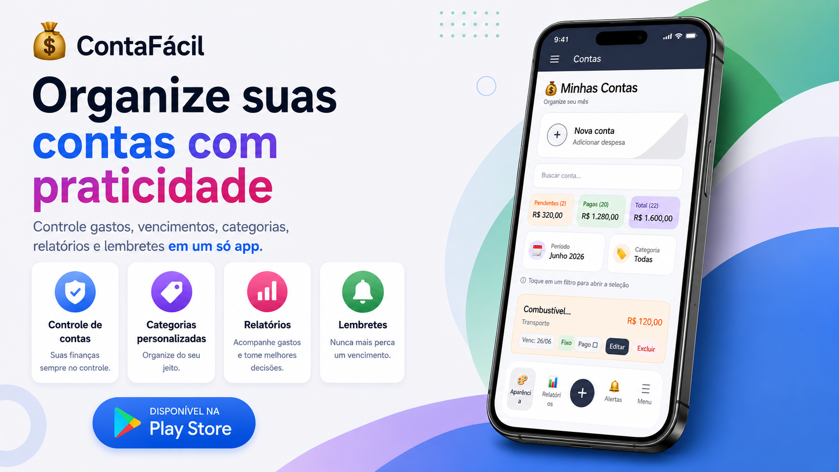 Banner do produto ContaFácil